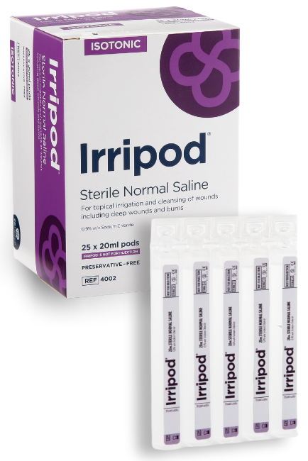 Irripod Sterile Saline Pods