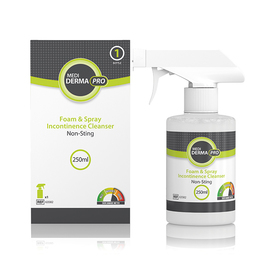 Medi Derma-PRO Foam and Spray Incontinence Cleanser