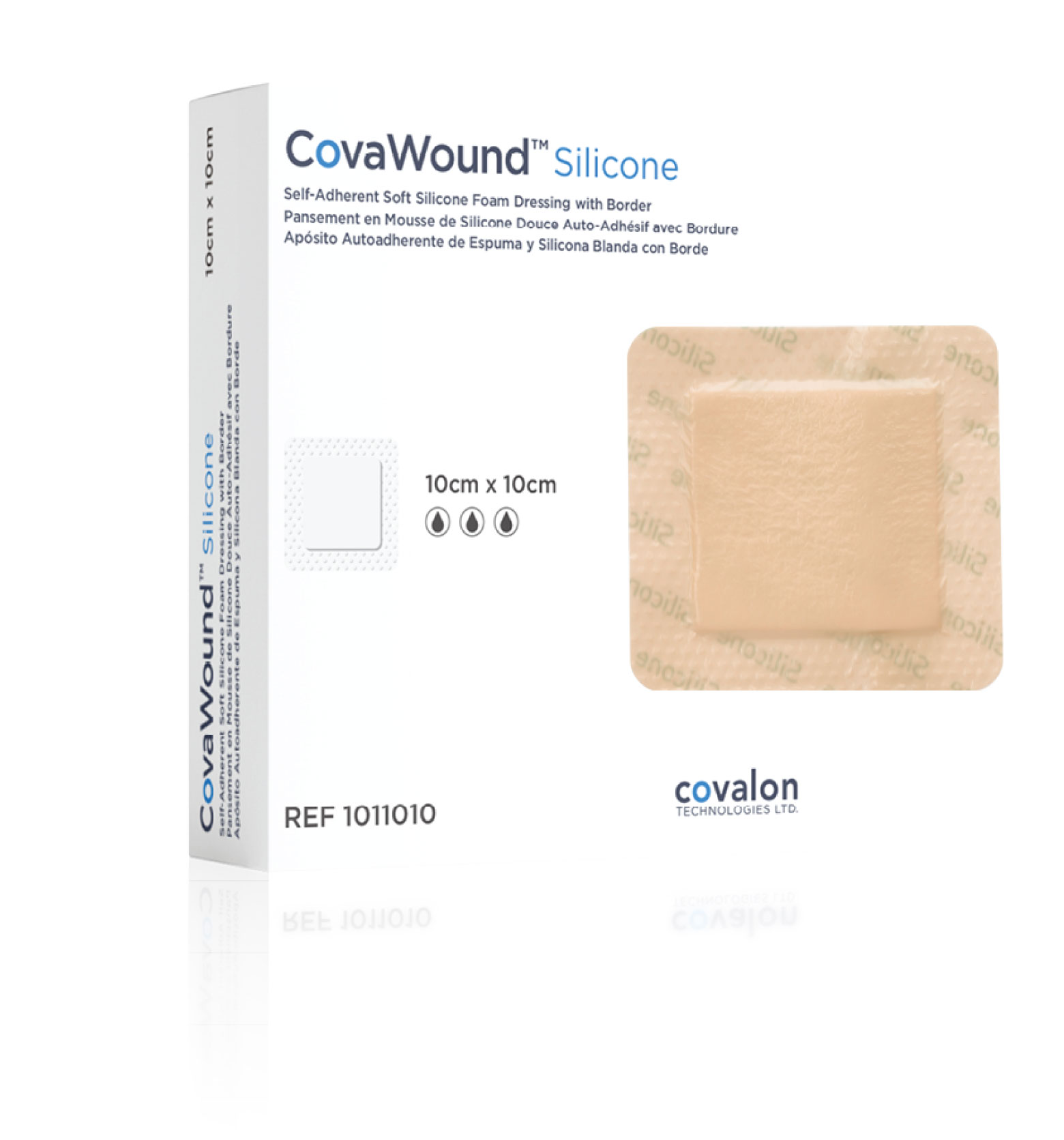 CovaWound Silicone Foam (Bordered)