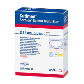 Cutimed Sorbion Sachet Multi Star